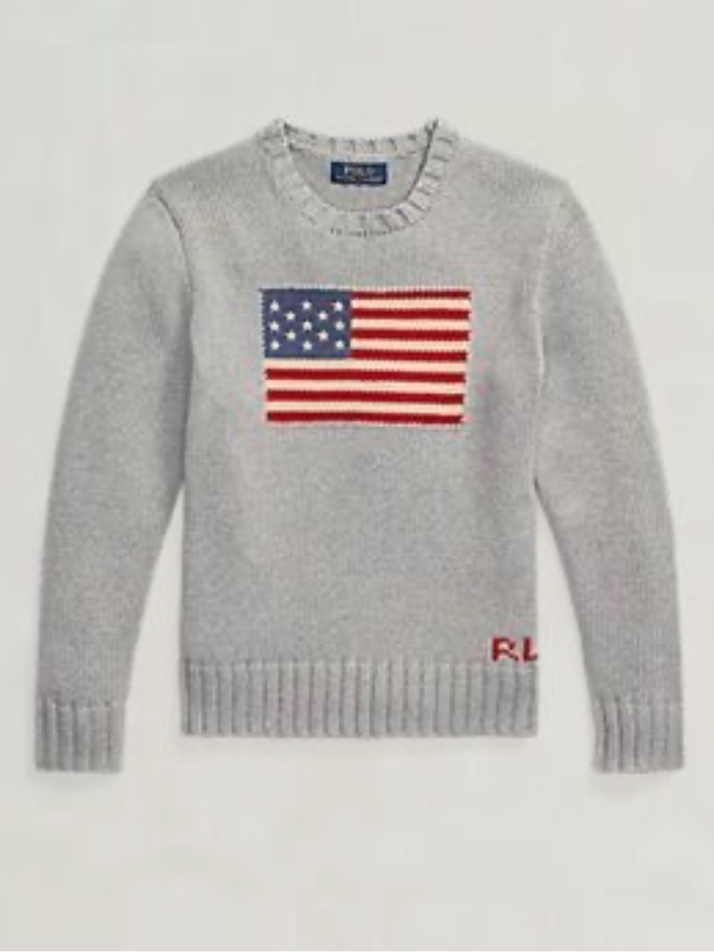 POLO RALPH LAUREN Cotton American Flag Sweater